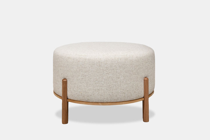Stoltz Round Ottoman