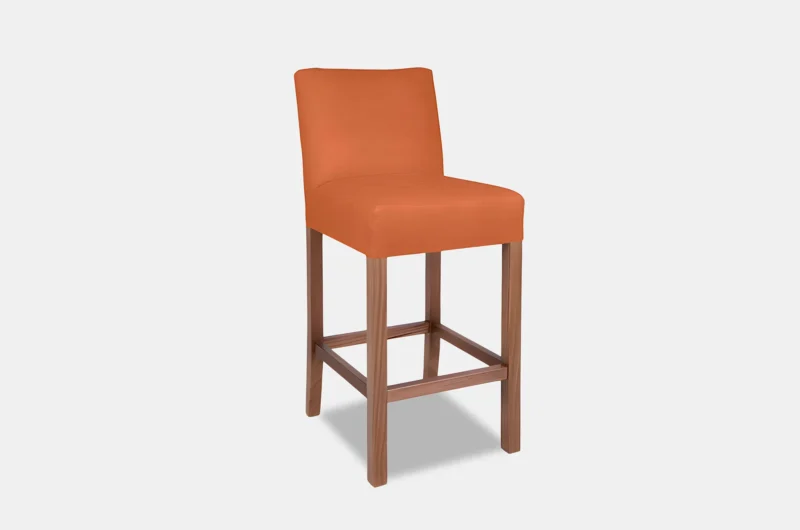 Ali^| Plain Back (B/T)^ <br> (Bar Chair | Small & Large)